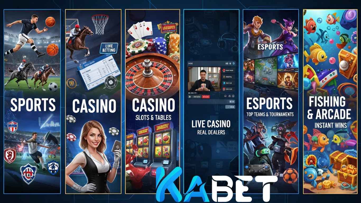 Giới thiệu Kabet - Tổng hợp sảnh cược nhiều người chơi